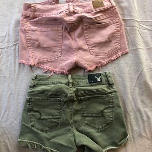 Cut off jean shorts